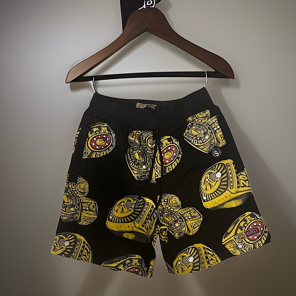 Chinatown Market Championship 3D Rings Mesh Shorts | Small